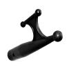 JWLYGMD Motorcycle Parts Boat Black Nylon Hook Replacement Top for 1' Pole/Tube view 2