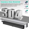 Waterfall Spillway for Koi Ponds, Pools and Spas, Stainless Steel, 38 cm Long view 3