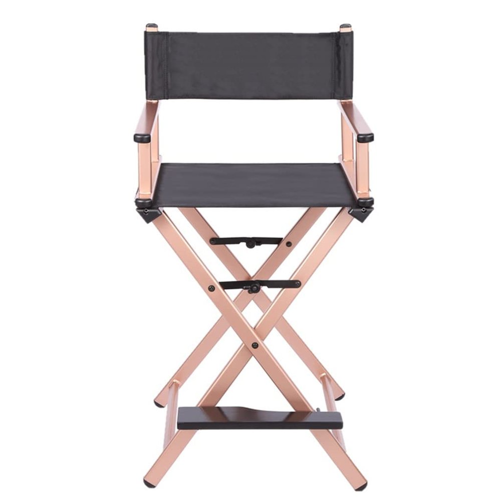 Folding Makeup Artist Chair, Portable Aluminum Director’s Chair
