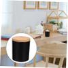 AKOOSY Unique Glass Candle Jars with Lids, Set of 4 view 4