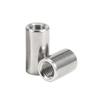 25 pcs M4–M5 Round Coupling Nuts, 304 Stainless Steel, Extended Long Round Coupling Nut, Threaded Connecting Nut, Hardware Accessory (5 pcs, 5 x 8 x 10 mm) view 1