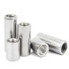 25 pcs M4–M5 Round Coupling Nuts, 304 Stainless Steel, Extended Long Round Coupling Nut, Threaded Connecting Nut, Hardware Accessory (5 pcs, 5 x 8 x 10 mm) view 3