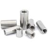 25 pcs M4–M5 Round Coupling Nuts, 304 Stainless Steel, Extended Long Round Coupling Nut, Threaded Connecting Nut, Hardware Accessory (5 pcs, 5 x 8 x 10 mm) view 4