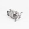 AWWVRLMM 1.5" Tri-Clamp Adjustable Pressure Relief Safety Valve, 0.5–5 Bar, Sanitary SUS 304 Stainless Steel view 3