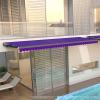 Manually Retractable Awning for Patio Doors and Windows, 6.6 x 4.9 ft view 2