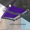 Manually Retractable Awning for Patio Doors and Windows, 6.6 x 4.9 ft view 4