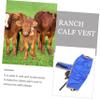 UKCOCO Calf-Warming Coat for Pasture, Cold-Resistant, Easy to Put On and Take Off, Random Color view 3