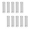 10-Pack Small Stainless Steel Compression Springs, 0.3 mm Wire Diameter, 2–4.5 mm Outer Diameter, 5–50 mm Length view 1