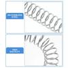 10-Pack Small Stainless Steel Compression Springs, 0.3 mm Wire Diameter, 2–4.5 mm Outer Diameter, 5–50 mm Length view 2