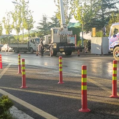 Flexible TPU Safety Bollard, 75 cm