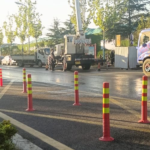 Flexible TPU Safety Bollard, 75 cm
