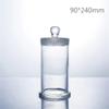 90 × 240 mm Sample Bottle with Knob and Ground Glass Stopper view 2