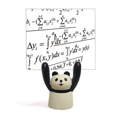Calculus Panda Memo Holder Stand