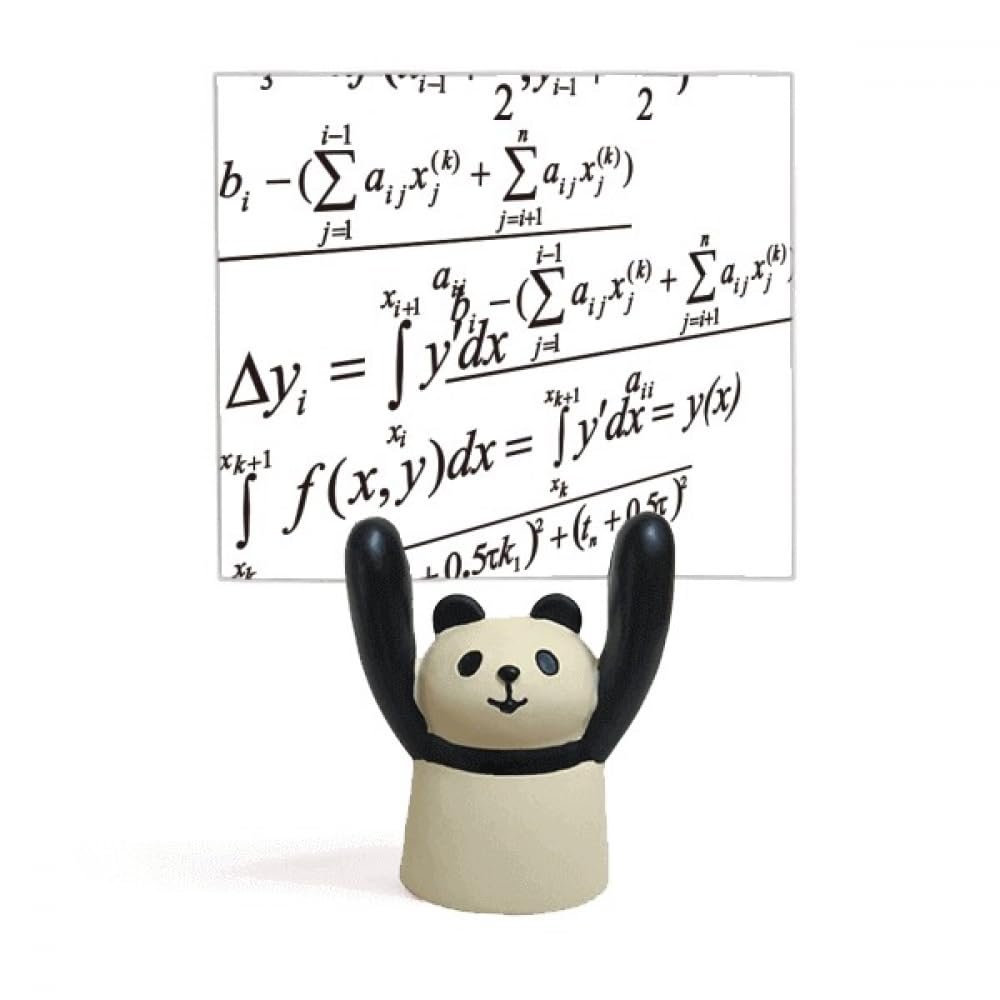 Calculus Panda Memo Holder Stand