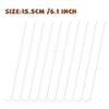Kueohse 10-Piece 6-Inch Curved Stainless Steel Beading Needles view 3