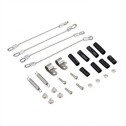 Kueohse RC Car Modified Part for 1/10 RC Crawler - 4 TRX4 Axial SCX10 90046 D90 D110 MST