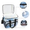 White Harp Seal Ocean Nautical Insulated Lunch Cooler Bag view 4