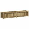NQJIBUE Item-Garden Planters, Impregnated Pine Wood, 2-Piece Set view 4