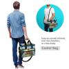 Funny Capybara Crocodile Orange Insulated Lunch Bag, Leakproof, Freezer-Safe, Reusable Cooler Bag view 3