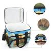 Funny Capybara Crocodile Orange Insulated Lunch Bag, Leakproof, Freezer-Safe, Reusable Cooler Bag view 4