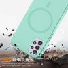 Magnetic Crossbody Phone Case with Strap for Samsung Galaxy A13 4G, MagSafe-Compatible, Mint Green view 2