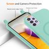 Magnetic Crossbody Phone Case with Strap for Samsung Galaxy A13 4G, MagSafe-Compatible, Mint Green view 3