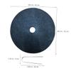 Abaodam Garden Fabric, 1 Set with Fabric and Iron, Black, 52 cm view 2