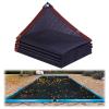 Pool Leaf Net Cover, Black HDPE, 6 x 40 m (Pool Size: 6 x 12 m) view 1