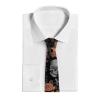 LHFIOHIRG Men's Tie with Colorful Sugar Skulls view 3