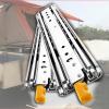 53 mm Heavy-Duty Locking Telescopic Slides, 250–1500 mm Full Extension, Soft-Close, 120 kg Capacity, Side-Mount, Yellow, 26 view 1