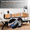 53 mm Heavy-Duty Locking Telescopic Slides, 250–1500 mm Full Extension, Soft-Close, 120 kg Capacity, Side-Mount, Yellow, 26 view 2