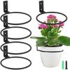 SPORTARC Heavy-Duty Flower Pot Holder Rings with 12 Screws (10.2 cm) view 2