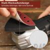 120-Piece Triangle Sander Sandpaper, 90 x 90 x 90 mm, 6-Hole Hook-and-Loop, 40–400 Grit view 4