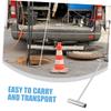Manhole Cover Hooks, 2-Piece Set, Galvanized Iron T-Hooks view 4
