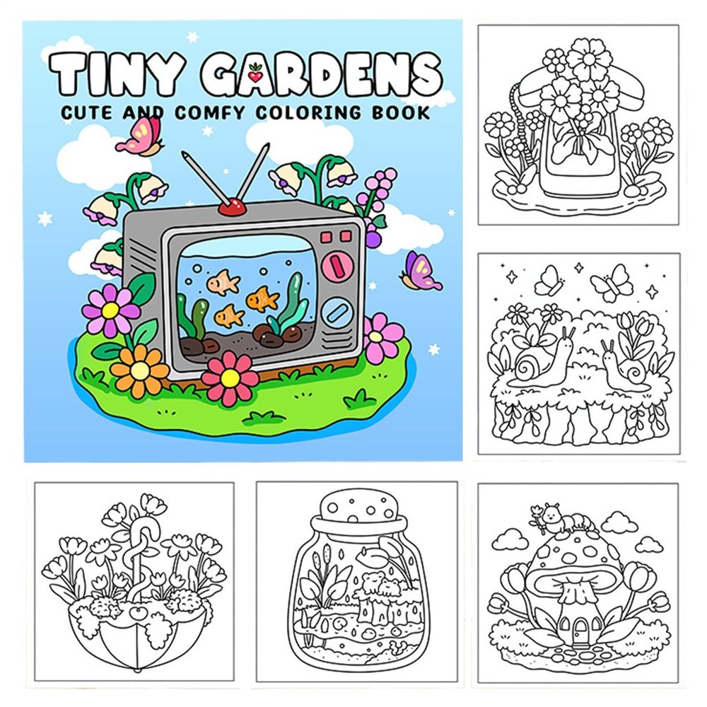 Coloring Book for Adults: Creative Interactive Educational Fun