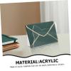 Cat-Shaped Acrylic Letter Holder for Desk and Filing view 3