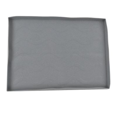 Heavy-Duty Silicone Griddle Protective Mat, Medium Gray