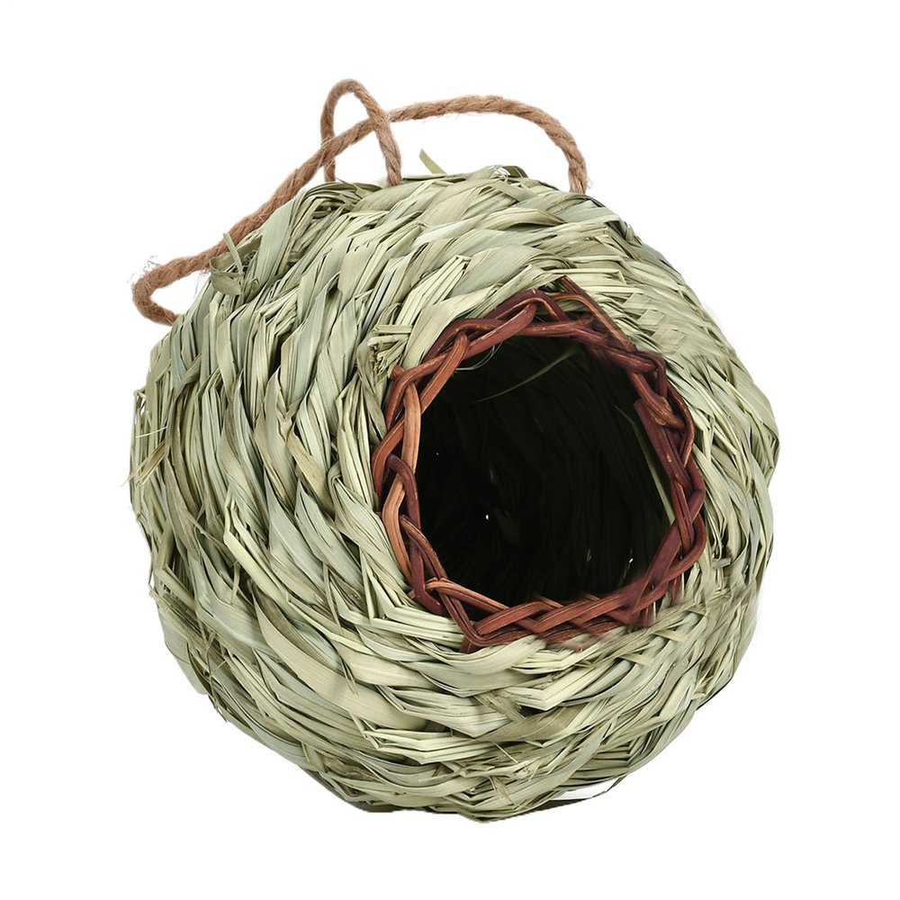 Natural Hanging Bird House for Outdoor Areas