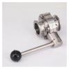 IDGTTLDF 1-1/2 in (38 mm) SUS304 Stainless Steel Tri-Clamp Flow Control Valve for Beer and Dairy Products view 1
