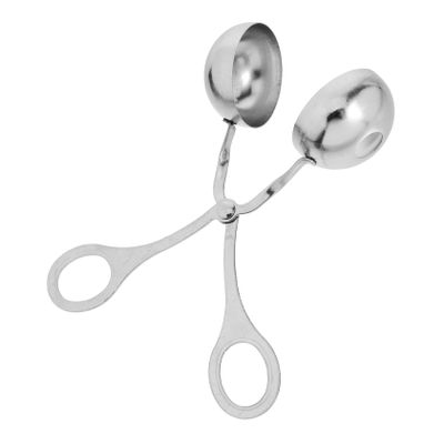 Stainless Steel Meatball Maker, Silver, for Home Kitchens