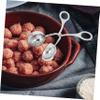 Stainless Steel Meatball Maker, Silver, for Home Kitchens view 4
