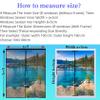 Magnetic Insect Screen for Windows, 118 x 190 cm, No Drilling, Full Magnetic Strip, White view 3