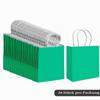 Gcardist 24-Pack Small Gift Bags with Handles, Sea Green, 8.3 x 6 x 3.15 in view 3