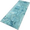 RGLXING Blue Washable Non-Slip Runner Rug, 60 x 500 cm view 1