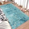 RGLXING Blue Washable Non-Slip Runner Rug, 60 x 500 cm view 2