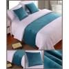 Luxurious Blue Velvet Bed Runner, 210 x 50 cm view 2