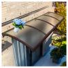 ZXCASDF Polycarbonate Door Canopy, 140 x 360 cm view 1