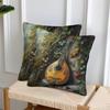 kaiyun 2-Pack 16 x 16 in Square Decorative Pillow Covers, Magical Pipa Design view 2