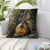 kaiyun 2-Pack 16 x 16 in Square Decorative Pillow Covers, Magical Pipa Design view 4