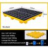 IBOWZ Spill-Containment Platform for Barrels, Leak-Proof Plastic Pallet and Forklift Spill Tray view 3